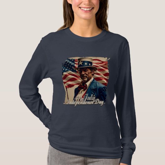 4 juli – Geest van Onafhankelijkheid T-shirt (Voorkant)