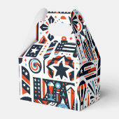 4 juli Generatief patroon Bedankdoosjes (Voorkant Zijde)