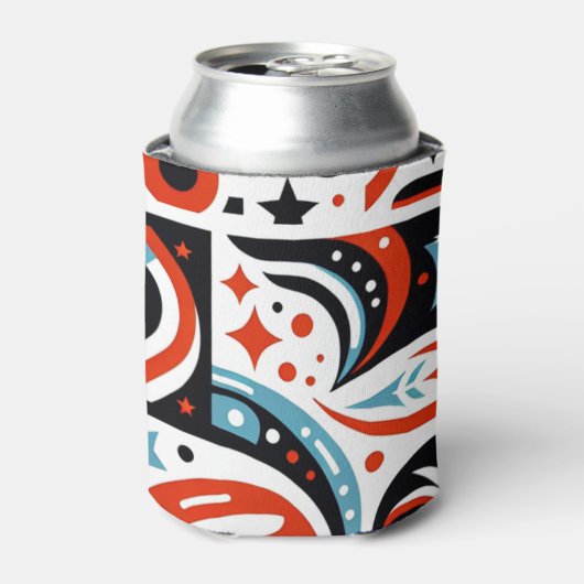 4 juli Generatief patroon Blikjeskoeler (Blikje Voorkant)