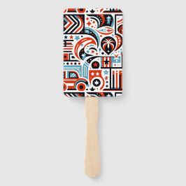 4 juli Generatief patroon Handwaaier