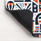 4 juli Generatief patroon Muismat (Hoek)