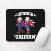 4 juli George Washington Griddy George Griddi Muismat (Met muis)