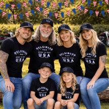 4 juli gezelfsfoto's Born To Ride Blauwe Maatwerk