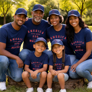 4 juli gezinsfoto's matching groep aanpassen t-shirt