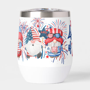 4 juli Gnome Water Bottle Gift