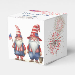 4 juli Gnomes Bedankdoosjes