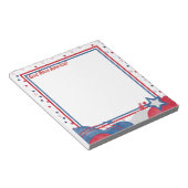 4 juli, God zegene Amerika Notitieblok (Schuin)