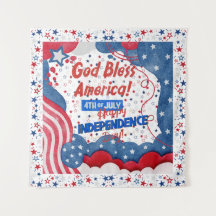 4 juli, God zegene Amerika
