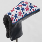 4 juli golfclubhoes golfheadcover (3/4 voorkant)