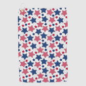 4 juli Golfhanddoek (Voorkant)