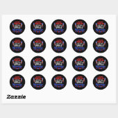 4 juli: Grootmoeder van het kleine vuur Ronde Sticker (Vel)
