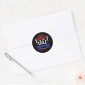 4 juli: Grootmoeder van het kleine vuur Ronde Sticker (Envelop)