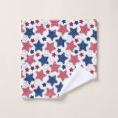 4 juli-handdoekset bad handdoek (Wasdoekje)