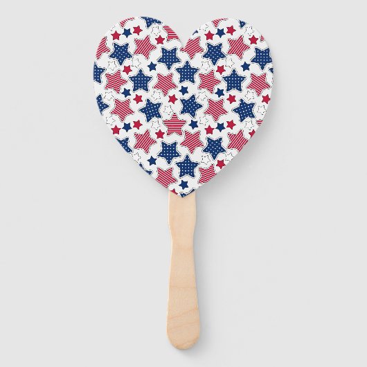 4 juli Handventilatoren Handwaaier (Achterkant)