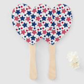 4 juli Handventilatoren Handwaaier (Voorkant en achterkant)