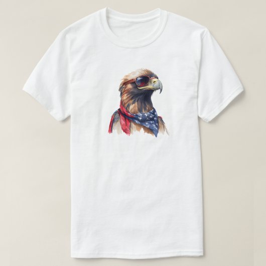 4 juli Hawk T-shirt (Design voorkant)