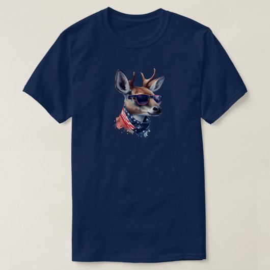 4 juli Herten T-shirt (Design voorkant)