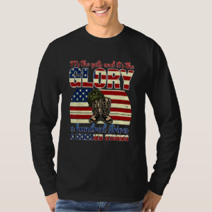 4 juli Het is de moed en het is de glorie T-shirt