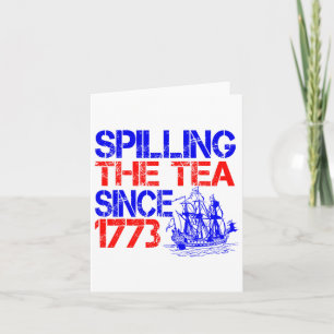 4 juli Het morsen van de thee sinds 1773 4 juli Kaart