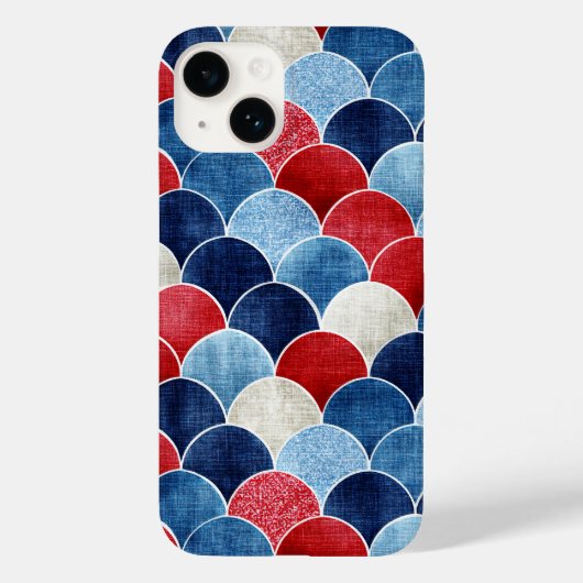 4 juli heteluchtballon strandhanddoek Case-Mate iPhone case (Achterkant)