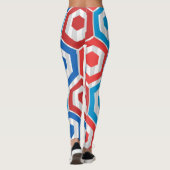 4 juli Hexagons Leggings (Achterkant)