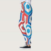 4 juli Hexagons Leggings (Links)