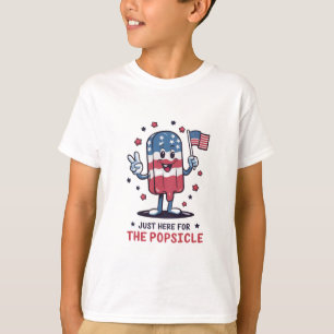 4 juli hier alleen voor de ijslolly Patriotisch T-shirt