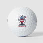 4 juli hier voor de patriottische ijslolly golfballen (Voorkant)