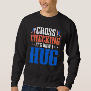 4 juli Hockey Player American Flag Patriotic Trui