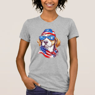 4 juli Hond Sublimatie-66361 T-shirt