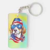 4 juli honden sublimatie-66361 sleutelhanger (achterkant)