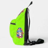 4 juli honden sublimatie-66361 sling bag (Rechts)