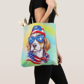 4 juli honden sublimatie-66361 tote bag (Dichtbij)