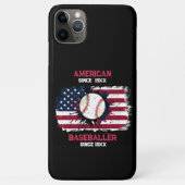 4 juli Honkbal VS Onafhankelijkheidsdag Gift Case-Mate iPhone Case (Achterkant)