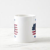 4 juli Honkbal VS Onafhankelijkheidsdag Gift Koffiemok (Center)