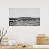 4 juli honkbalspel poster (Keuken)