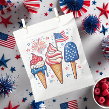 4 juli Ice Cream Favoriete Bags