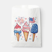 4 juli Ice Cream Favoriete Bags Bedankzakje (Voorkant)