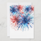 4 juli IJs Geslacht onthullen Kaart (Achterkant)