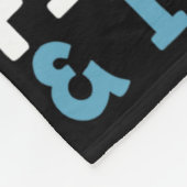4 juli ijs Patriottisch ijs Fleece Deken (Hoek)