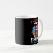 4 juli ijs Patriottisch ijs Koffiemok (Voorkant rechts)