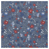 4 juli, Independence Patriottisch Rood Wit Blauw Stof (Close Up)