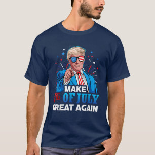4 juli is opnieuw de grote onafhankelijkheidsdag t-shirt