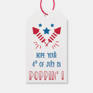 4 juli is Poppin' Promotional Cadeaulabel