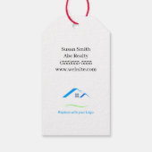 4 juli is Poppin' Promotional Cadeaulabel (Achterkant)