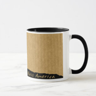 4 juli Iwo Jima God Bless America Ceramic Mok