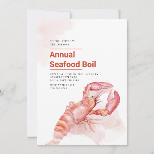 4 juli Jaarlijkse zeevruchten Kook Waterverf Kreef Kaart