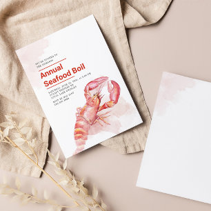 4 juli Jaarlijkse zeevruchten Kook Waterverf Kreef Kaart