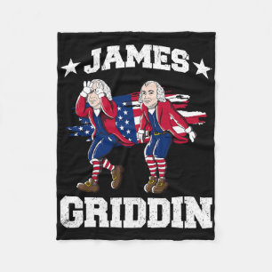 4 juli James Madison Griddy James Griddin 1 Fleece Deken