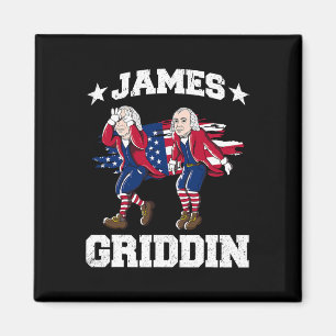 4 juli James Madison Griddy James Griddin 1 Magneet
